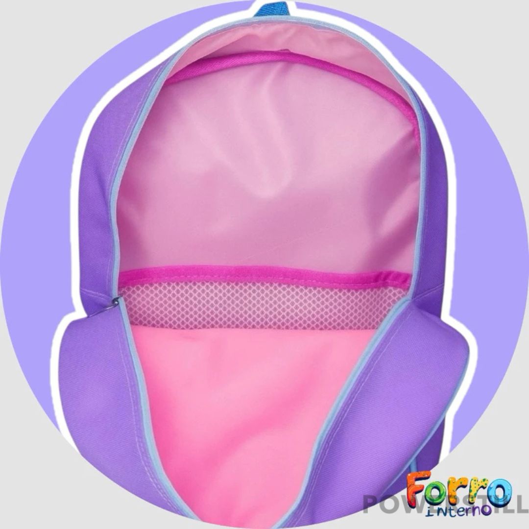 Kit Mochila Lilo & Stitch Feminina Lancheira Térmica e Estojo