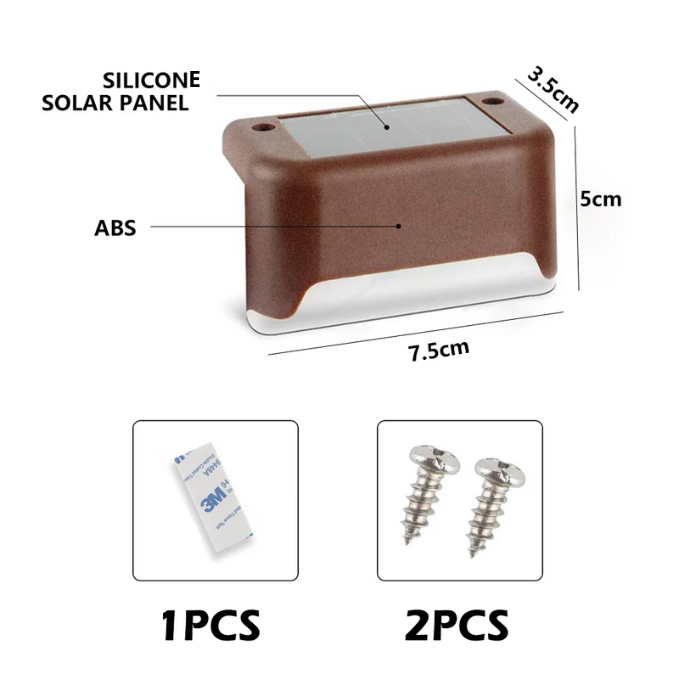 Luminária Solar LED Automática BILLA para Áreas Externas