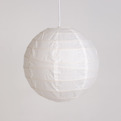 Luminária Pendente Japandi em Papel de Arroz Design Minimalista