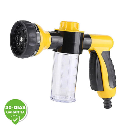 Pulverizador de Espuma Alta Pressão para Banho Pet - 8 Jatos