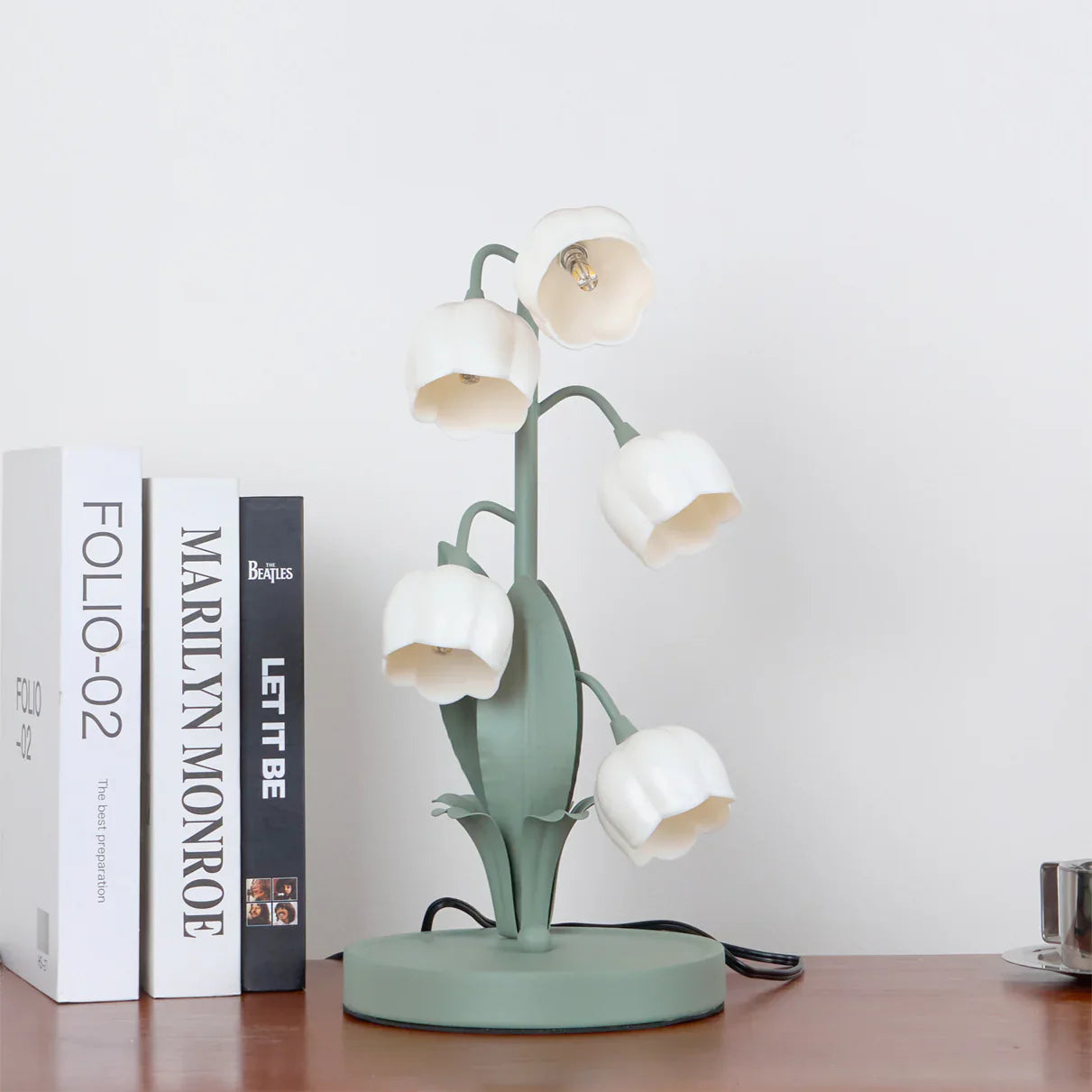 Luminária de Mesa Bell Orchid