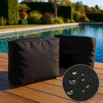 Capa Impermeável para Almofada de Sofá Externo Kit 4 Peças