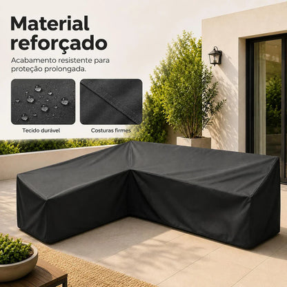 Capa Impermeável para Sofá em L Sofá de Canto