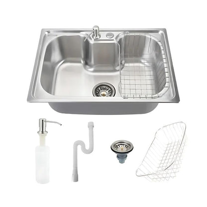 Cuba para Cozinha Gourmet Aço Inox Com Acessórios 60x42