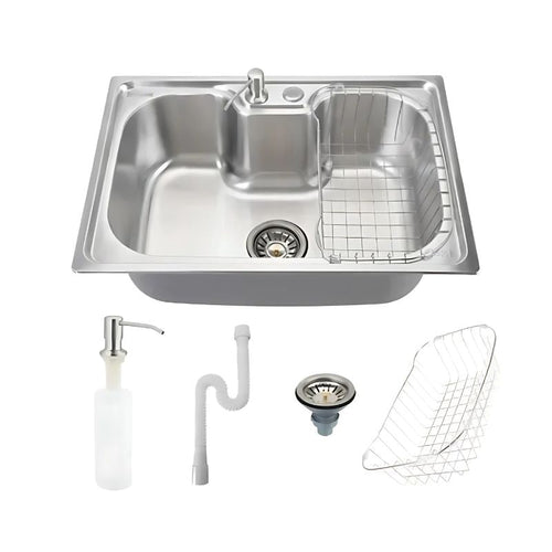 Cuba para Cozinha Gourmet Aço Inox Com Acessórios 60x42