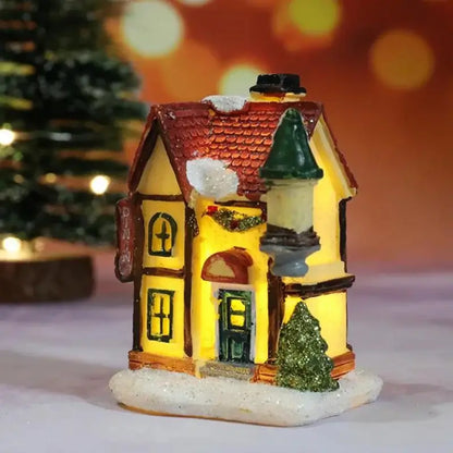Decoração de Natal Casas Iluminadas
