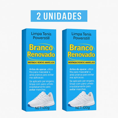 Limpa Tênis North Moon Powerstill - Branco Renovado