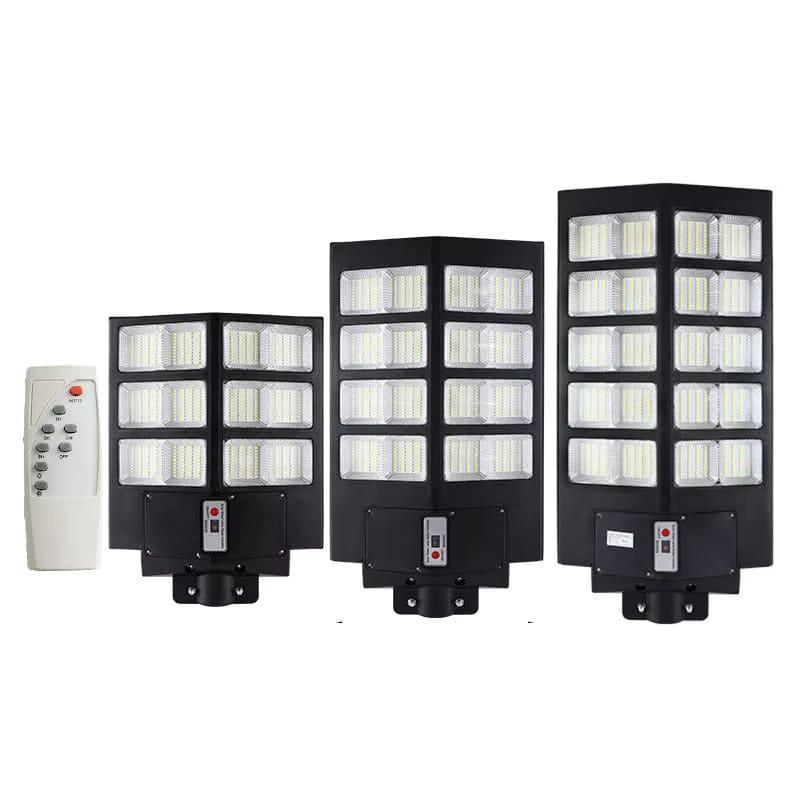 Luminária LED Solar 1000W com Sensor de Presença IP66