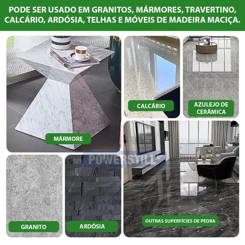 Kit Renovador e Protetor de Mármore Granito e Porcelanato