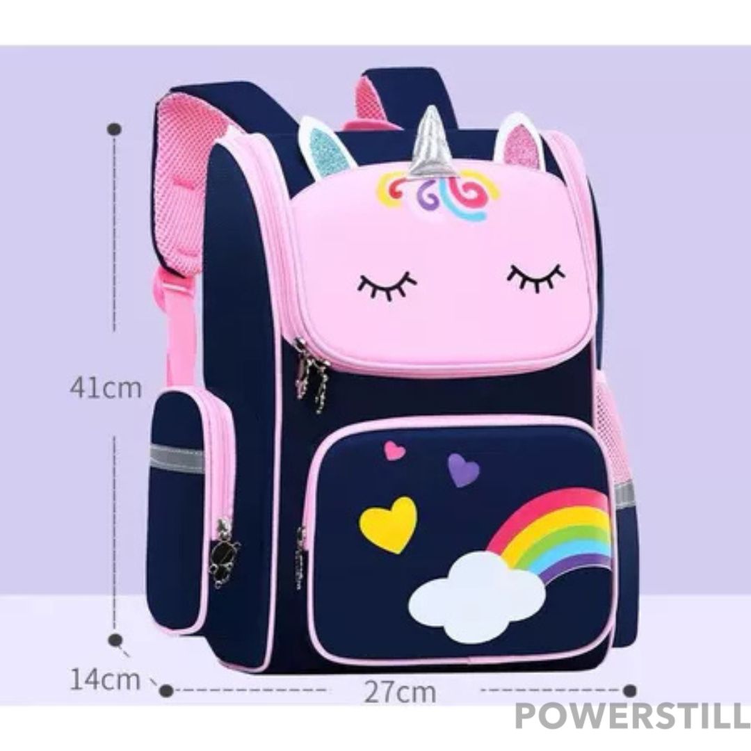 Mochila Unicórnio Escolar Grande Conforto e Magia