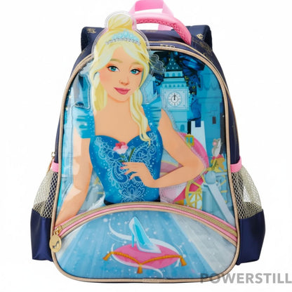 Mochila Princesas Sua Filha Brilhando na Sala