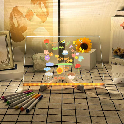 Quadro Mágico para Desenhar com Luz LED Infantil LuzPad
