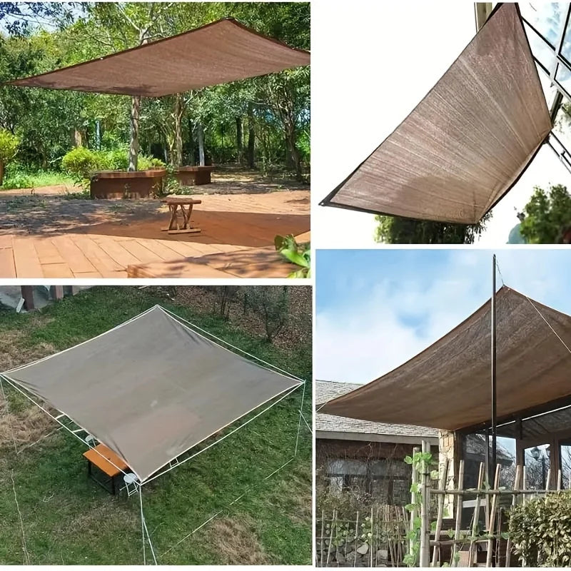 Rede de Sombra UV Durável para Área Externa em Vários Tamanhos