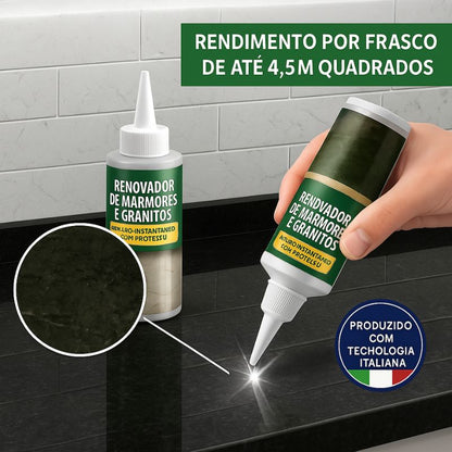 Kit Renovador e Protetor de Mármore Granito e Porcelanato