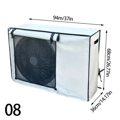 Capa Protetora para Ar Condicionado Externo Impermeável e Anti-UV