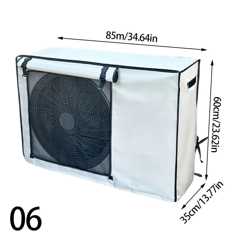 Capa Protetora para Ar Condicionado Externo Impermeável e Anti-UV