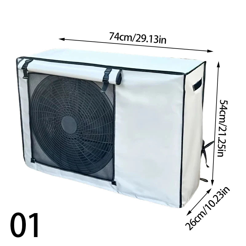 Capa Protetora para Ar Condicionado Externo Impermeável e Anti-UV
