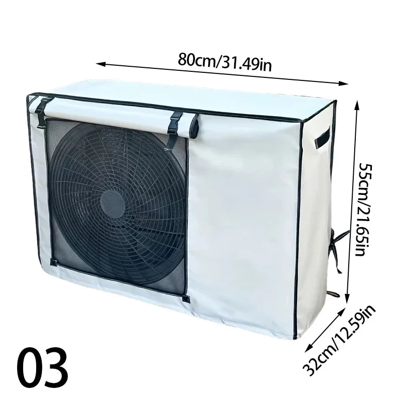 Capa Protetora para Ar Condicionado Externo Impermeável e Anti-UV