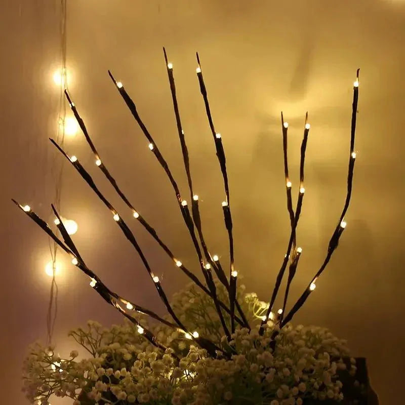 Árvore de Natal Galhos Iluminados Decorativo