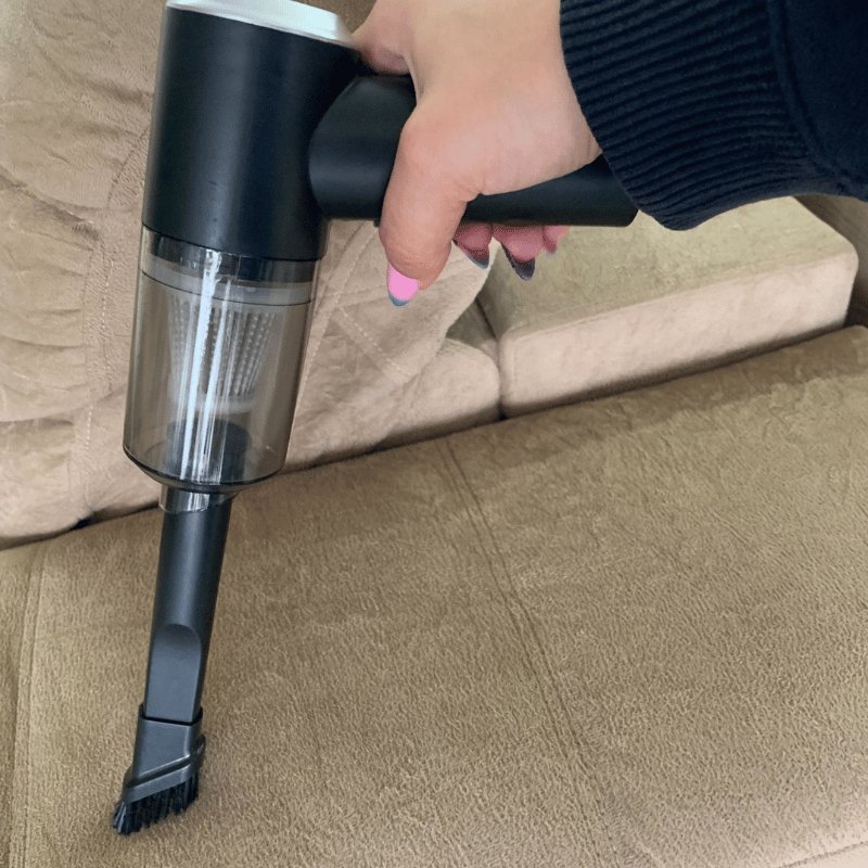 Aspirador Pó Portátil Sem Fio 6000Pa USB Limpeza Carro Sofá