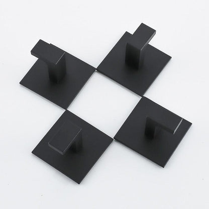 Gancho Porta Toalha de Parede Preto