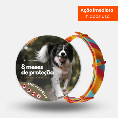 Coleira de Proteção SafePet | Bem-Estar e Higiene por 8 Meses