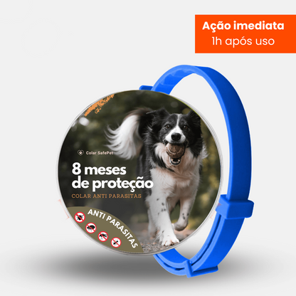 Coleira de Proteção SafePet | Bem-Estar e Higiene por 8 Meses