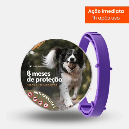 Coleira de Proteção SafePet | Bem-Estar e Higiene por 8 Meses