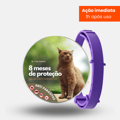 Coleira de Proteção SafePet | Bem-Estar e Higiene por 8 Meses
