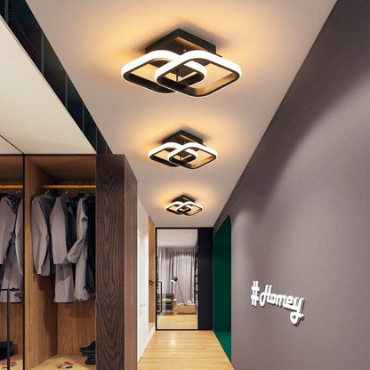 Luminária de Teto LED Moderna 3 em 1 Design Contemporâneo Bivolt