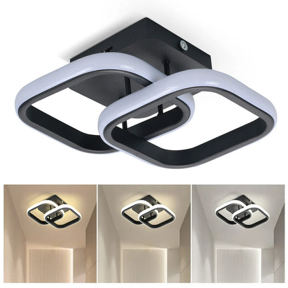 Luminária de Teto LED Moderna 3 em 1 Design Contemporâneo Bivolt