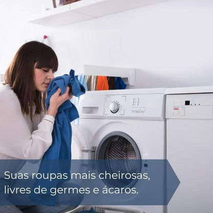 Pastilhas para Esterilizar Máquinas de Lavar Roupas